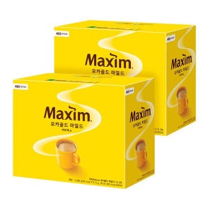 이지하우스 맥심 모카골드 커피믹스 400T 2개 739005