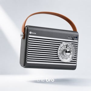 아남 A-RT80 레트로 라디오 블루투스 스피커 휴대용 오디오