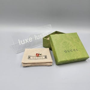 구찌 하트 링 인터로킹 G 실버 반지 645544