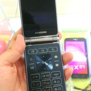 삼성 갤럭시폴더 스마트 공기계 SM-G150 SM-G155 부모님 효도폰 8GB, 가성비블랙