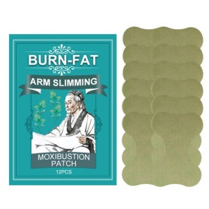 붙이는 다이어트 패치 복부 비만 하체 팔뚝살 셀룰라이트 지방 감소 슬림 패치 12매