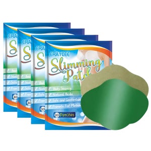 붙이는 다이어트 패치 복부 비만 하체 팔뚝살 셀룰라이트 지방 감소 슬림 패치 10매 4박스