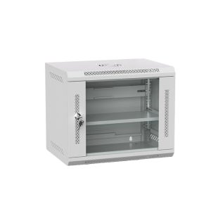 통신 랙 캐비닛 보관함 서버랙 허브랙 통신랙 전 9U 디럭스 메쉬블랙 550x400x450