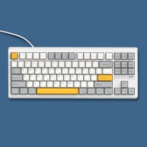 AJAZZ 에이재즈 풀 알루미늄 기계식 키보드 볼캐치 유선 게이밍 AJ-AK01