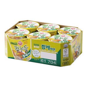오뚜기 컵누들 참깨라면 37.5g, 6개