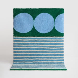 [BWTZ] 보웰 푹신한 롱파일 자카드 러그 거실러그 카페트 윈드하프도트 150x200