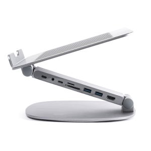 감성공장 8in1 멀티허브 노트북 거치대 맥북 360도 회전 스탠드 받침대