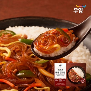 우양 중화풍 매콤 잡채밥 315g, 3개