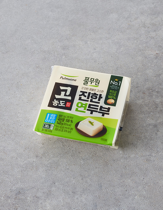 특등급 국산콩 고농도 진한 연두부 제품 이미지