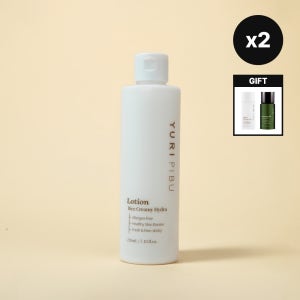 [2EA] 라이스 크리미 수분 로션 210ml (+ 그란떼 클렌징 오일 30ml, 로션 15ml)