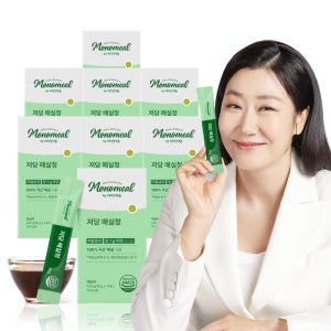 [112회분] 비타민마을 모노밀 100% 국산매실 저당 매실청 스틱 14포, 8개