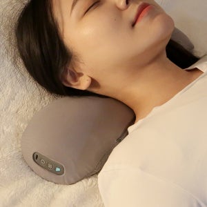 카프 무선 온열 원적외선 목 마사지기 경추 안마기 KF-WM02