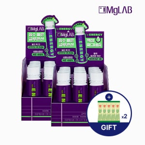 [편안활효소10포증정] 마그랩 포 에너지 마시는 액상 글루콘산 마그네슘 비타민B 12개입, 2개