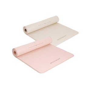 스케쳐스 요가매트 와이드 10mm 양면 논슬립 스트랩 포함 홈트레이닝 운동