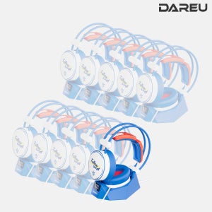 [PC방] 다얼유 EH722X ULTRA 충전독 무선 게이밍 헤드셋 10개 세트