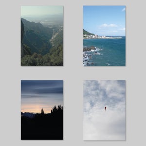 [삐요필름] 아이디어 핸디노트 A6 휴대용 일상메모 감정수첩 기록장 작가의시선 4종