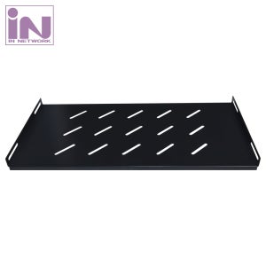 인네트워크 허브랙 사면 고정 선반 블랙 (H1000B 용) IN-N1000B