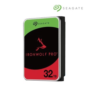씨게이트 1T~ 32T 용량까지 Ironwolf pro NAS 하드디스크 512MB, 32TB
