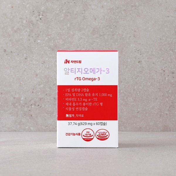 자연드림 알티지<b>오메가3</b> 37.74g