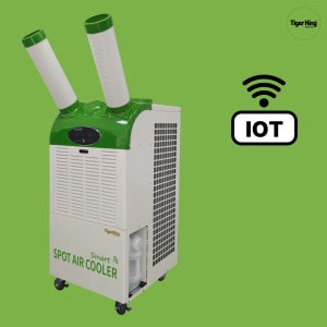 2026년 이동식에어컨 정부지원 산업용 공업용 현장용 2구에어컨 냉방능력 5200W 클린사업 국비 보조금