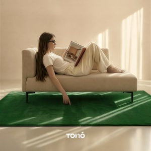 토노 솔리드 거실카페트 단모 먼지없는 워셔블 사계절 아이방 대형 러그 200x250