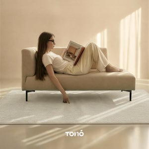 토노 솔리드 거실카페트 단모 먼지없는 워셔블 사계절 아이방 대형 러그 200x250