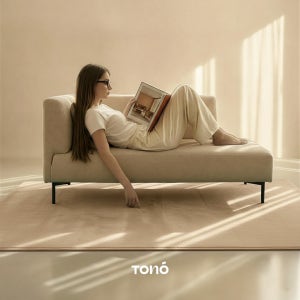 토노 솔리드 거실카페트 단모 먼지없는 워셔블 사계절 아이방 대형 러그 200x250