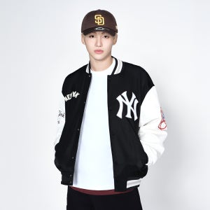 [MLB] 시그니처 나일론 바시티자켓 (3 COLOR)