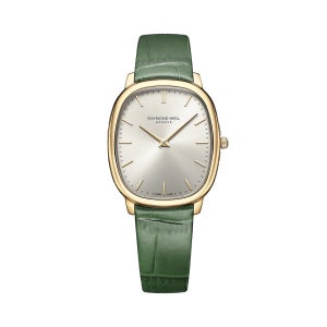 토카타 헤리티지 골드 실버 스퀘어다이얼 가죽 (쿼츠) 31x36mm