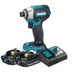 마끼다 DTD201RA2 충전 임팩드라이버 18V 2.0Ah 배터리 2개 세트