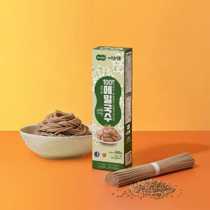 순솔 100% 메밀면 메밀국수 소바 모밀 순메밀 면 국수 막국수 500g x 2봉 냉모밀