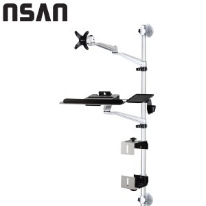 엔산 EMW-31315C 워크스테이션 벽형암 모니터암