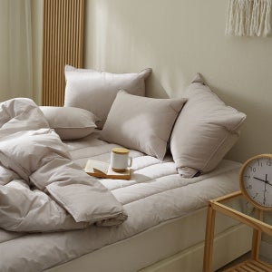 집앤콕 침대패드 고정밴드 순면 사계절 토퍼 겨울 이불 패드 SS