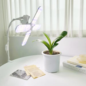 비상 날개형 LED 식물등 타이머 식물성장 조명