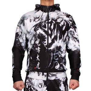 HD-38K 포효대호 -블랙 ROARING TIGER -Black 후드 집업 자켓