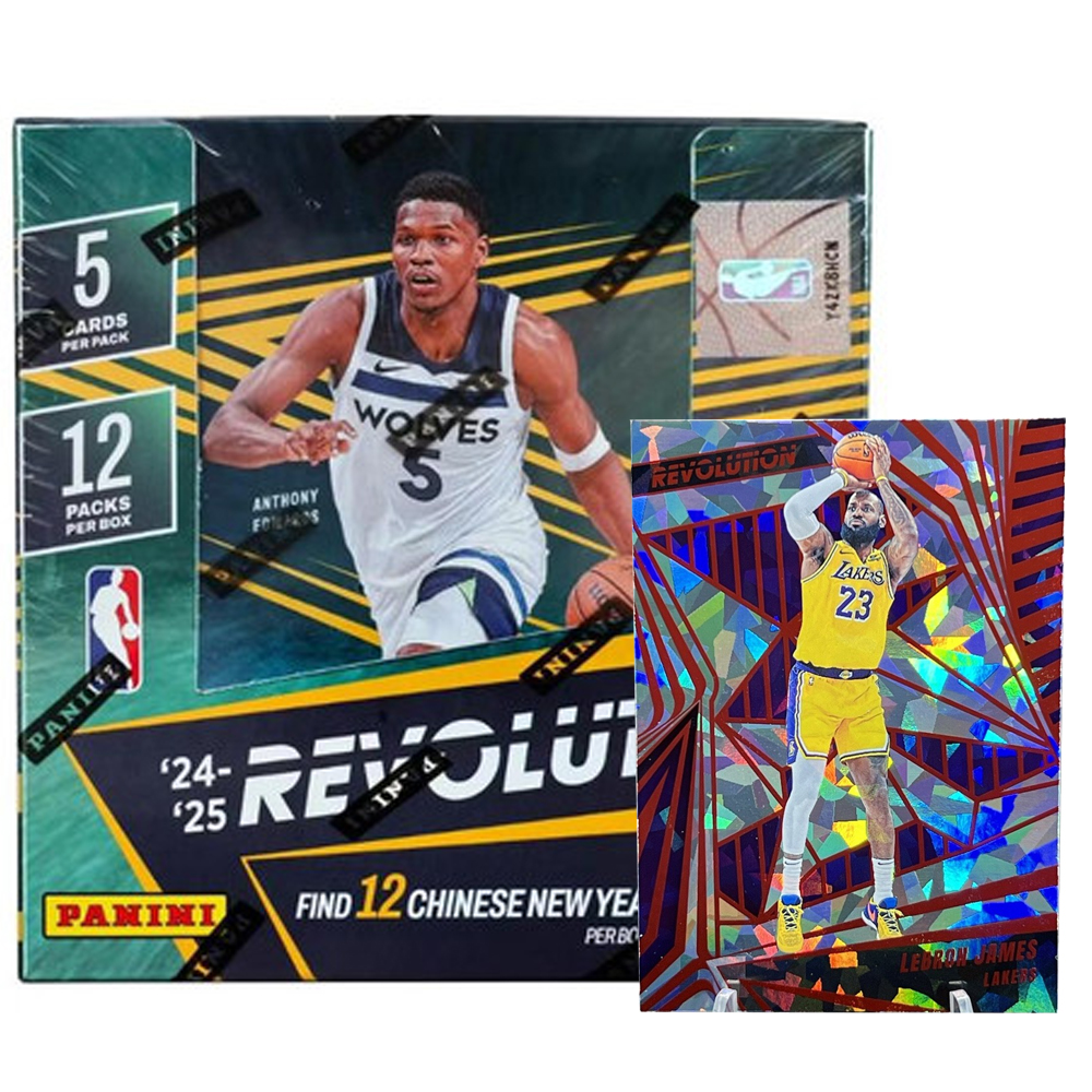 르브론 스테판커리 NBA 파니니 농구카드 24-25 레볼루션 뉴이어 1박스 12팩 돈치치