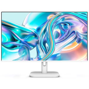 필립스 27E1N2100AW 120 시력보호 4면 보더리스 스피커 화이트 무결점