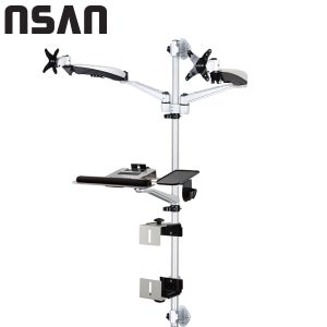 엔산 워크스테이션 벽형암 모니터암 EMW-52215C