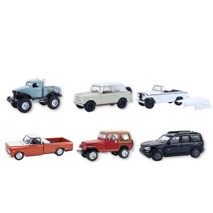 그린라이트 1:64 험준지형 시리즈 17 그린머신 1개 포함 풀세트 다이캐스트 미니카 자동차 모형 장난감 완구 굿즈