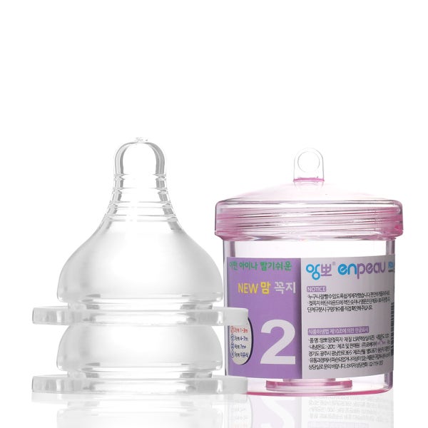 앙뽀 뉴맘꼭지 (2pcs) 2단계, 1개