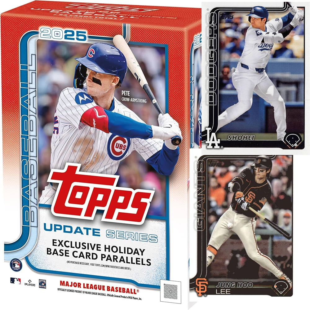 오타니 이정후 MLB 메이저리그 야구카드 2025 Topps 업데이트 벨류 1박스 7팩