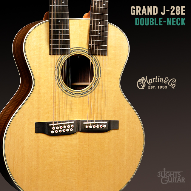 Martin [오늘발송] Martin Grand J-28E DN / 마틴기타 6현 12현 더블넥