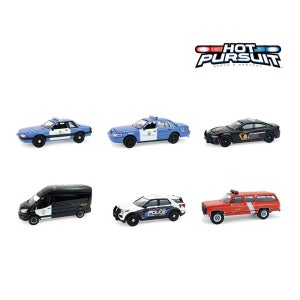 그린라이트 1:64 경찰차 시리즈 캐나다 에디션 그린머신 1개포함 풀세트 다이캐스트 미니카 자동차 모형 장난감 완구 굿즈