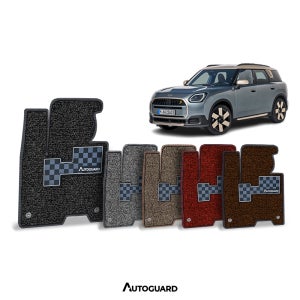 미니 컨트리맨 4세대 코일 매트 엣지 마감 프리미엄 와이드 실리콘 발판 1열+2열 U25