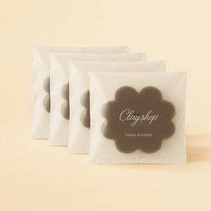 [클레이샵] 탄매 수세미 (4개입) 주방 수세미 찌든때 기름때 탄냄비 철수세미 설거지