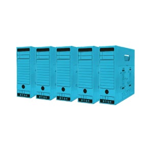 문서보관상자 화일박스 파일케이스 A4, 20매, 하늘