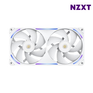 NZXT F280X 화이트 일체형 쿨링팬 케이스팬