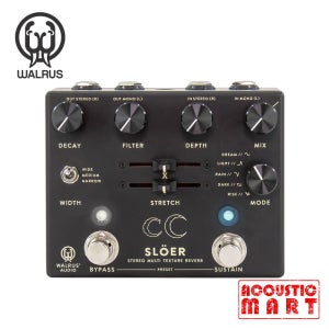 월러스 오디오 SLOER Stereo Ambient Reverb, Black 스테레오 앰비언트 리버브 (블랙) 이펙터