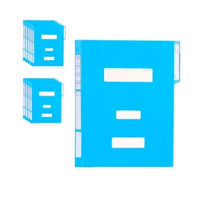 종이 정부화일 A4, 10매, 하늘