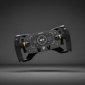 MOZA 포르쉐 Misson R 스티어링 휠 포뮬러 디스플레이 레이싱 핸들 F1 게임장비